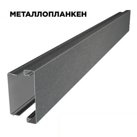 Декоративная рейка из Металлопланкена 100*20мм